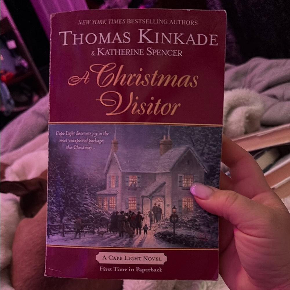 Thomas Kinkade A Christmas Visitor Paperback